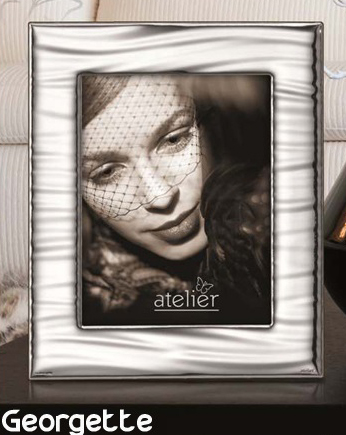 Portafoto cofanetto georgette argento Portafoto cofanetto georgette argento